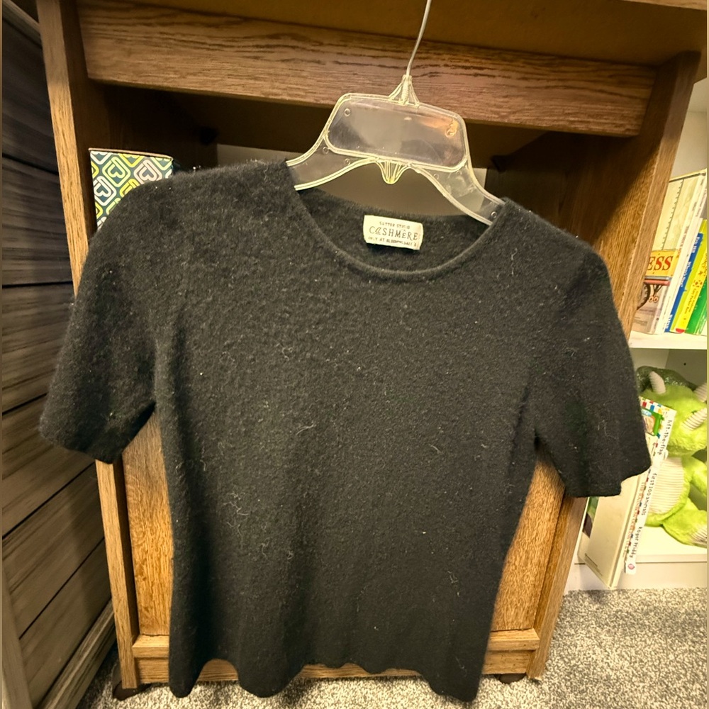 Real Cashmere Crop Top Bloomingdale's